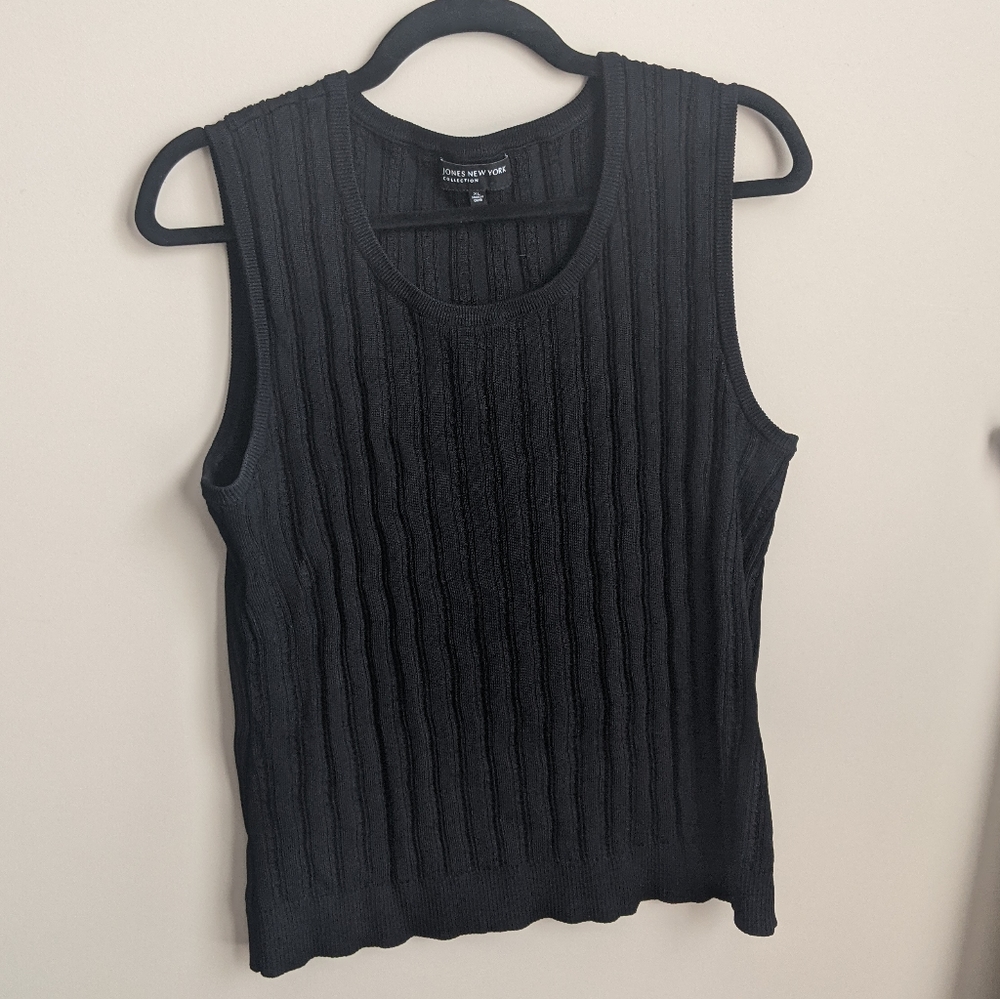 Black Sweater Vest